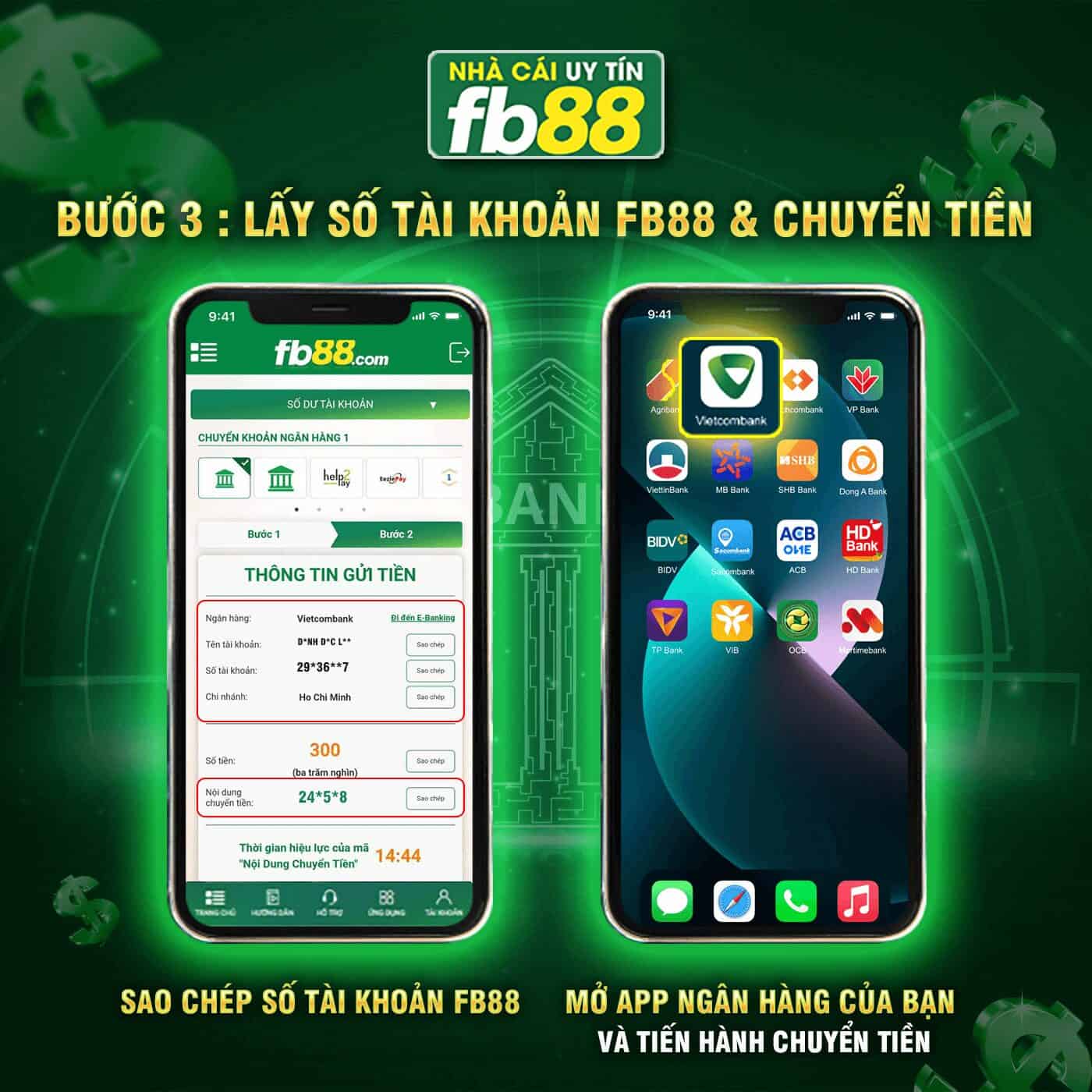 Hướng dẫn nạp tiền FB88 chi tiết | Cách nạp tiền FB88 nhanh chóng